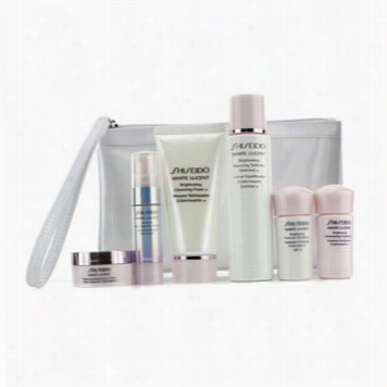 White Lucent Set: Cleansing Foam 50ml + Softener 75ml + Serum 9ml + Emulsion 15ml + Emulsion Spf 15 15m+l Cream 18ml + Bag