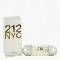 212 Perfume By Carolina Herrera, 1 Oz Eau De Toilette Spray (new Packaging) For  Women