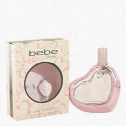 Bebe Sheer Perfume By Bebe, 3.4 Oz Eau De Parfum Spray For Women