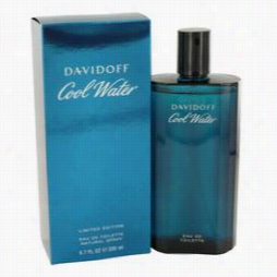 Cool Water Cloogne By Davidoff, 6.7 Oz Eau De Toilette Srpay For Men