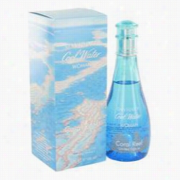 Cool Water Coral Reef Perfume By Davidoff, 3.4 Oz Eau De Toilette Spray (limited Edition) For Wwomen