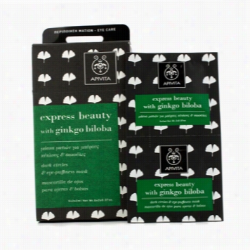 Express Beauty Dark Circles & Eye-puffiness Mask With Ginkgo Biloba