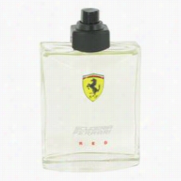 Ferrari Scuderia Red Cologne By Ferrari, 4.2 Oz  Aeu De Toile Tte Spray (teester) For Men