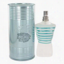 Jean Paul G Aultier Le Beau Cologne By Jean Paul Gaultier, 4.2 Oz Eau De Toilette Fraicheur Intense Spray  For Men