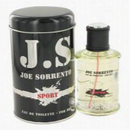 Joe Sorrneto Sport Cologne By Jeanne Arthes, 3.4oz Eau De Toilettte Spray For Men