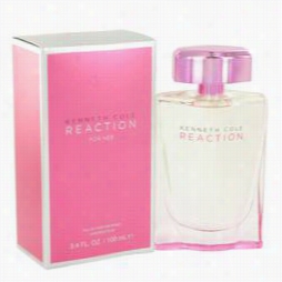 Kenneth Cole Reaction Scent By Kenneth Cole, 3.4 Oz Eau Deparfum Spray For Women