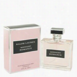 Midnight Romance Perfume By Ralph Laurenn, 3.4 Oz Eau De Parfum Spray For Women