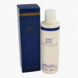 Perry Ellis 360 Blue Body Lotion Byp Erry Ellis, 6.7 Oz Body Llotion For Women