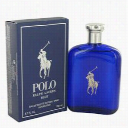 Polo Blue Cologbe By Ralph Lauren, 6.7 Oz Eau De Toilette Spraay For Men