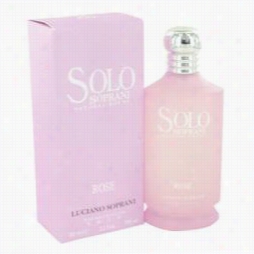 Solo Soprani Rose Perfume By Luciano Soprani, 3.3 Oz Ea U De Toilette Spray For Women