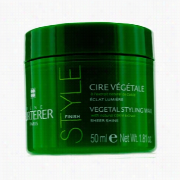 Vegetal Style Finish Vegetal Styling Wax (sheer Shine)