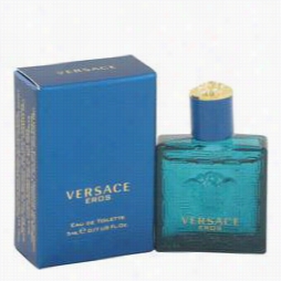 Versace Eros Mini By Versace,  .16 Oz Mini Edt For Men