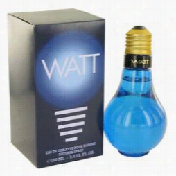 Watt Blue Cologne Yb Cofinluxe, 3.4 Oz Eau De Toilette Spray For Emn