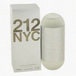 212 Perfume By Carolina Herrera, 2 Oz Eau De Toklette Spray (new Packaging) For Women