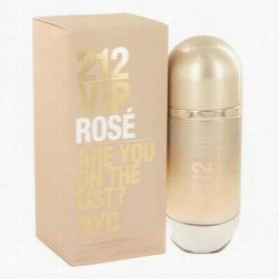 212  Vip Rose Perfume By Arolina Hereera, 2.7 Oz Eau De Parfum Spray For Women