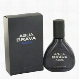 Agua Brava Azul Cologne By Antonio Puig, 3.4 Oz Eau De Toilette Spray For Men