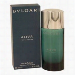 Aqua Pour Ho Mme Cologne By Bvlgari, 1 Oz Eau De Toilette Sspray For Mn