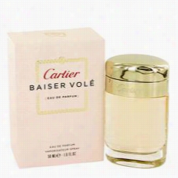 Baiser Vole Eprfume By Cartier, 1.7 Oz Eau De Parfum Spray For Wom En