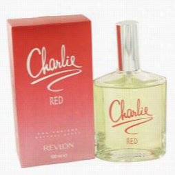 Charlie Red Perfume In The Name Of Revlon, 3.4 Oz Eau Fraiche Spray For Women