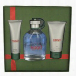 Hug Ogift Set By Hugo Boss Gift Set For Men Includes 5 Oz Eau De Toilette Spary + 2.5 Oz After Shave Balm+  1.6 Oz Shower Gel