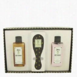 Juicy Crittoure Gift St By Juicy Couutjre Gift Arrange For Wom Een Includes 8 Oz Shampoo + 8 Oz Conditioner + Dog Brush