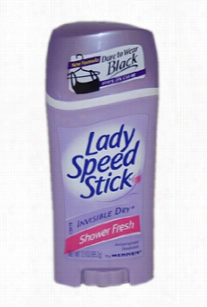 Lady Speed Stick Invisible Dyr Deodorant Shower Fresh