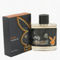 Miami Playboy Cologne By Coty, 3.4 Oz Eau De Toilette Spray For Men