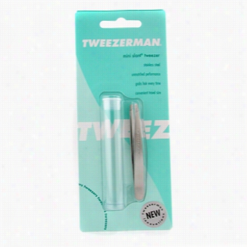 Mini Slant Tweezer -  (classic Stainless )