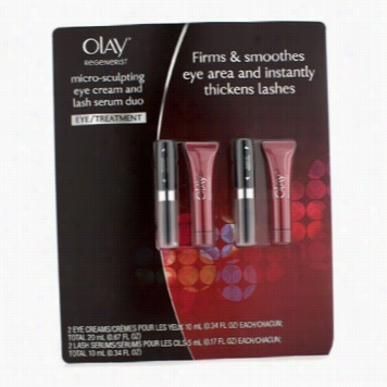 Regenerist Micro-sculpting Eye Care Se T: 2x Eye Cream 10ml/0.34oz + 2x Lash Serum 5ml/0.17oz