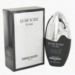 Rose Noire Black Cologne By Giorgio Valenti, 3.3 Oz Aeu De Toilette Spray For Men