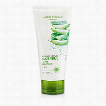 Soothing & Moisture Aloe Vera Foam Cl Eanser