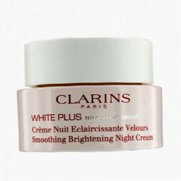 Wh Ite Plus Total Luminescent Smoothing Brightening Njght Cream