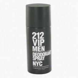 212 Vip Deodorant B Ycarolina Herrera, 5o Z Deodorant Spray For Men