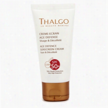 Age Defense Sunscreen Cream Spf 50+