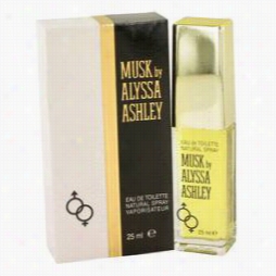 Alyssa Ashley Musk Perfume By Houbigant, .85 Oz Eau De Toilette Spray For Women