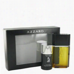 Azzaro Gift Set Byl Oris Azzar Gift Set For Men Includdes 3.4 Oz Eau De Toilette Spray + 2.6 Oz Deodorant  Stick