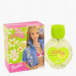 Brbie Sirena Perfums By Mattel, 2.5 Oz Eau De Toilette Spray For Women