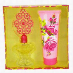 Betsey Johnson Gift Set By Betsey Johnson Gift Set For Women Includes 3.4 Oz Eau De Parfum Spray + 6.7 Oz Body Lotion