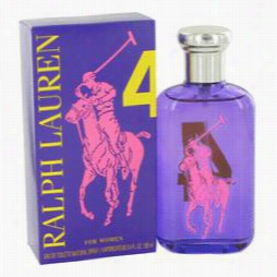 Full Pony Purple 4 Perfume By Ralph Lauren, 3.44 Oz Eau De Toilette Spray For Women