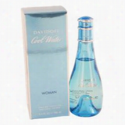 Cool Water Perfume By Davidoff, 3.4 O Zeau De Toiletfe Spray For Women