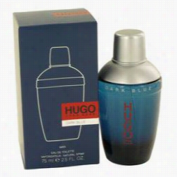 Dark Bluecologne By Hugo Boss, 2.5 Oz Eau De Toilette Spray For Meen