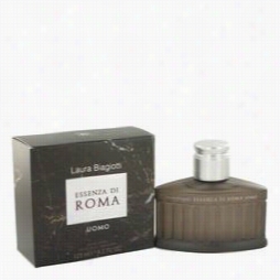 Essenza Di Roma Uomo Cologne By Laura Biagiotti, 4.2 Oz Eau D E Toilette Spray For Men