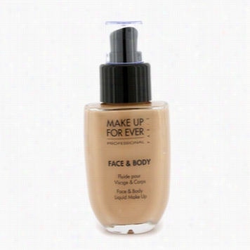 Face & ; Bocy Liquid Make Up - #1 (soft Beige)