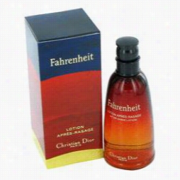 Fahrenheit After Shave By Christian Dior, 1.7 Oz After Shave For Men