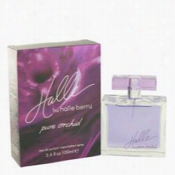 Halle Berry Pure Orchid Perfume By Halle Berry, 3.4 Oz Eau De Parfum Spray For Women