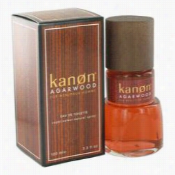 Kanon Agarwood Cologne  By Ksnon, 3.3 Oz Eau De Toilette Spray For Men