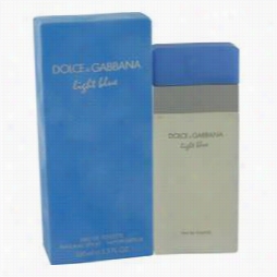 Lightt Blue Perfume By Dolce & Gaabbana, 3.4 Oz Eau De Toilette Spray For Women