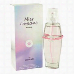 Miss Lomani Perfume By Lomani, 3.3 Oz Ea Ude Parfum Spra Fpr Omen