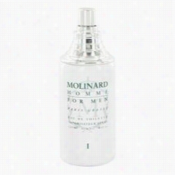 Molinard I Cologne By Molinard, 4 Oz Eau Dde Toilette Spray (tester) For Men