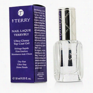 Nail Laque Terrybly Ultra Glossy Top Coat Gel - # 500